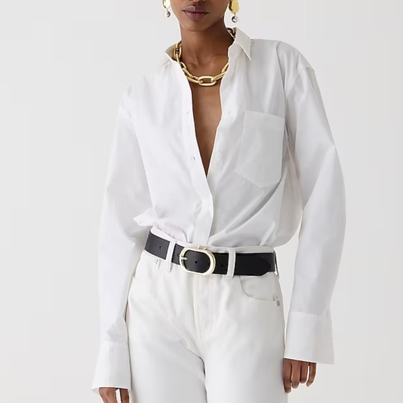 J. Crew Tops - J crew Garçon classic shirt in cotton poplin